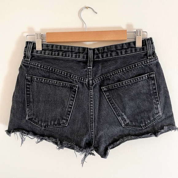 Reformation Black High Rise Jean Short Size 28 - Picture 8 of 12